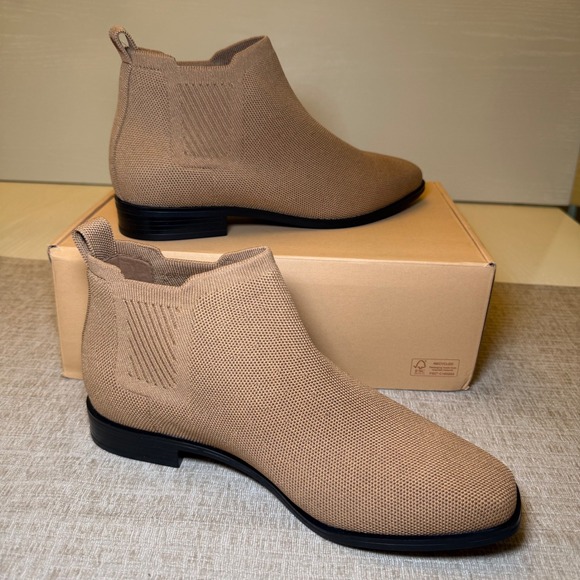 VAVAIA Square-Toe Water-Repellent Ankle Boots (Ryan Pro) Size 37 / US 6.5 - Picture 6 of 10
